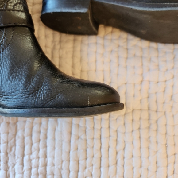 Kate spade black biker boots 8.5 - Picture 6 of 9